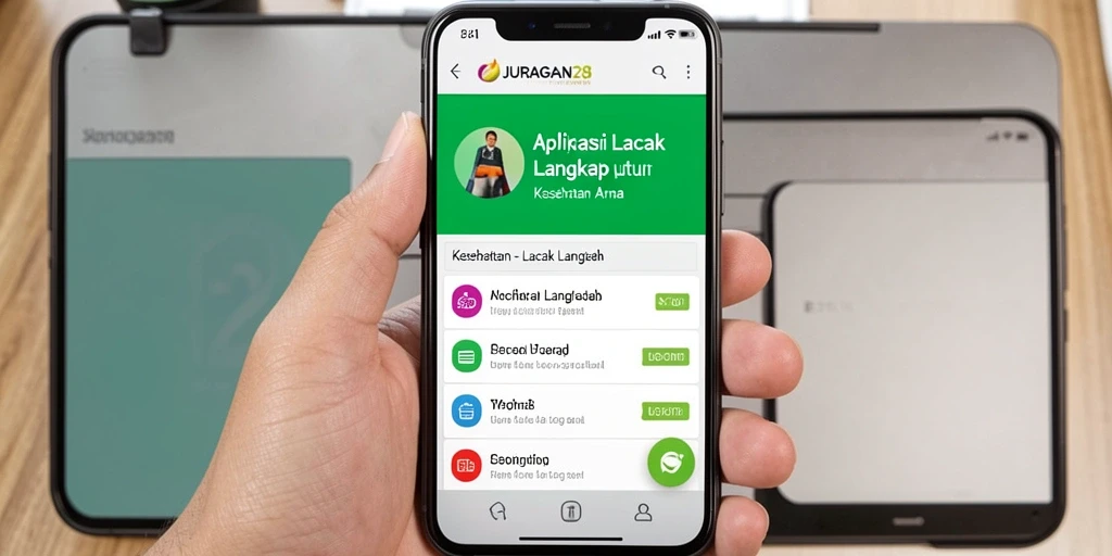 Tampilan antarmuka aplikasi JURAGAN28 yang intuitif dan mudah digunakan.